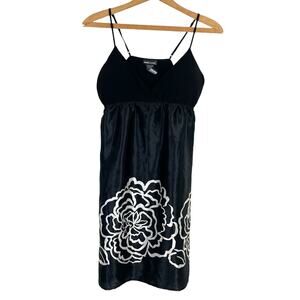 Wet Seal Women Y2K Babydoll Floral Slip Dress Indie Sleaze Beach Sundress Vacay